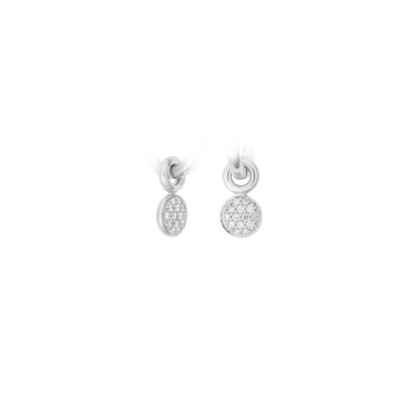         Weißgold, Ohrringe, Bron Stardust Ohrschmuck
