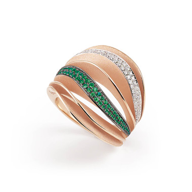 Ringe, Weißgold, Annamaria Cammilli Velaa Color Ring