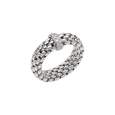 Ringe, Weißgold, FOPE Vendôme Flex'it Ring