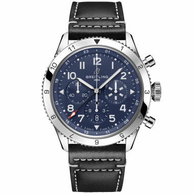 Herrenuhr, Automatik, Breitling Super AVI B04 Chronograph GMT 46 Tribute to Vought F4U Corsair