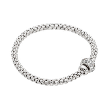         Weißgold, Armschmuck, FOPE Solo Flex'it Armband