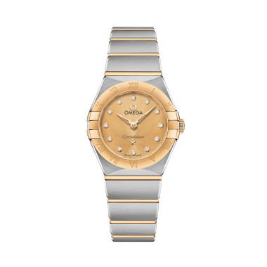 Damenuhr, Quarzwerk, Omega Constellation