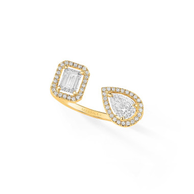         Gelbgold, Ringe, Messika My Twin Toi & Moi Ring