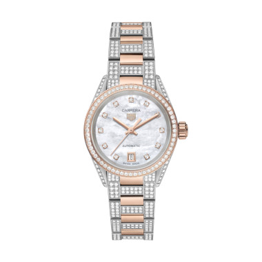 Damenuhruhr, Automatik, TAG Heuer TAG HEUER CARRERA DATE