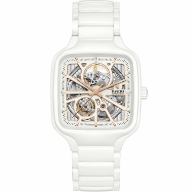 Damen- und Herrenuhr, Automatik, Rado True Square Automatic Open Heart