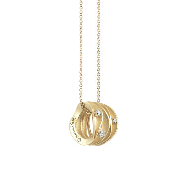 Halsschmuck, Gelbgold, Annamaria Cammilli Dune Halskette