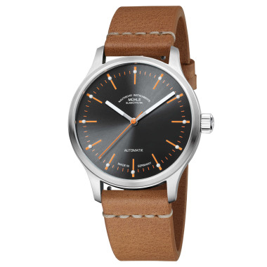 Automatik, Mühle Glashütte Panova Grau