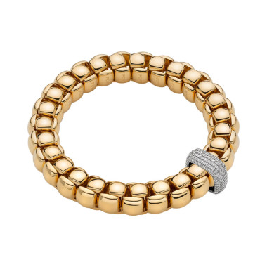         Gelbgold, Armschmuck, FOPE Luna Flex'it Armband