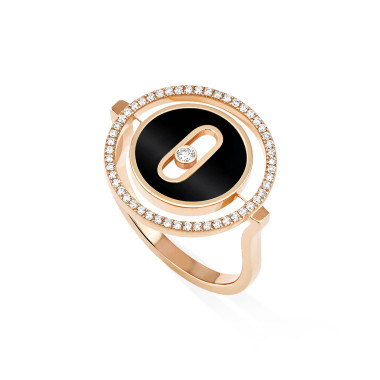         Roségold, Ringe, Messika Lucky Move Ring KM Onyx