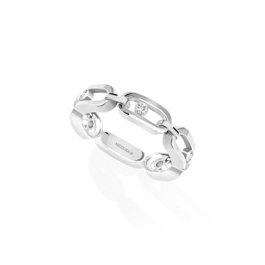 Ringe, Weißgold, Messika Move Uno Multi Ring
