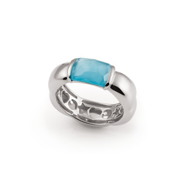 Ringe, Weißgold, Al Coro La Piazza Ring