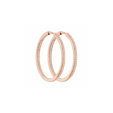         Roségold, Ohrringe, Bron Lux Ohrschmuck
