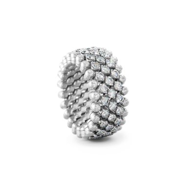 Ringe, Weißgold, Serafino Consoli Brevetto Multi-Size Ring