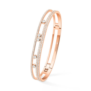         Roségold, Armschmuck, Messika Move Romane Armreif