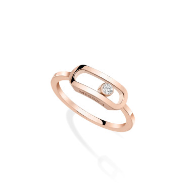 Ringe, Roségold, Messika Move Uno Ring