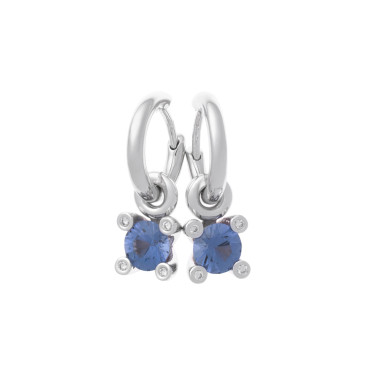         Weißgold, Ohrringe, Bron Phlox Ohrhänger