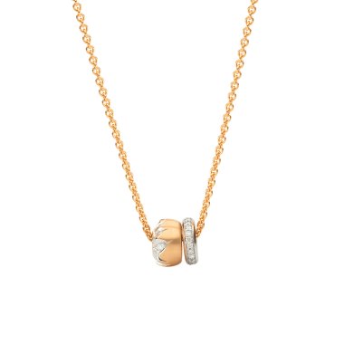 Halsschmuck, Rotgold, Schmuckwerk Halskette Alpen