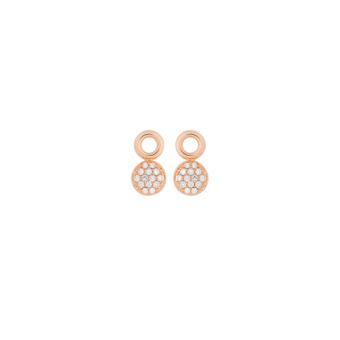         Roségold, Ohrringe, Bron Stardust Ohrschmuck