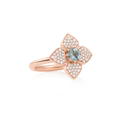         Roségold, Ringe, Bron Poppy Ring