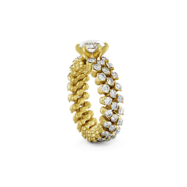         Gelbgold, Ringe, Serafino Consoli Brevetto Solitaire Multi-Size Ring
