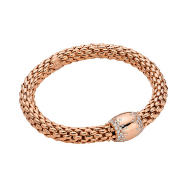         Roségold, Armschmuck, FOPE Love Nest Flex'it Armband