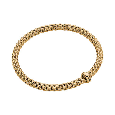         Gelbgold, Armschmuck, FOPE Solo Flex'it Armband