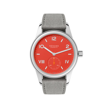 Damen- und Herrenuhr, Handaufzug, NOMOS Glashütte Nomos Campus Nonstop Red