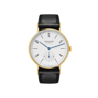         Handaufzug, NOMOS Glashütte Tangente Gold 33