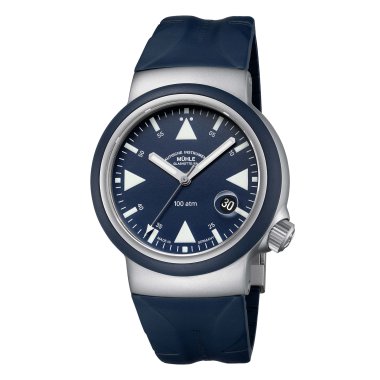 Unisex, Automatik, Mühle Glashütte S.A.R. Rescue-Timer Nautikblau