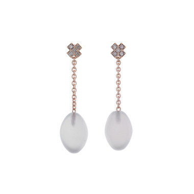         Roségold, Ohrringe, Bron Joy Ohrringe