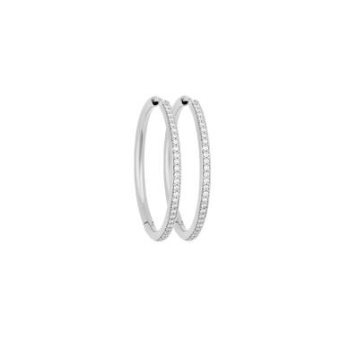         Weißgold, Ohrringe, Bron Lux Ohrschmuck