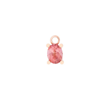         Roségold, Ohrringe, Bron Phlox Einhänger
