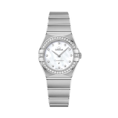 Damenuhr, Quarzwerk, Omega Constellation