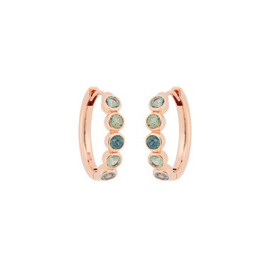         Roségold, Ohrringe, Bron Confetti Ohrschmuck