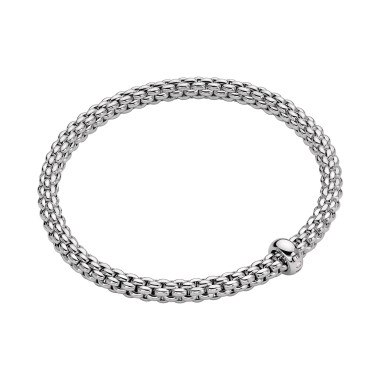         Weißgold, Armschmuck, FOPE Solo Flex'it Armband