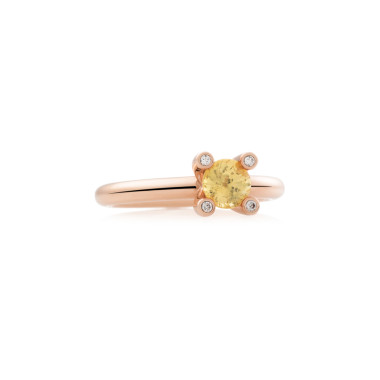 Ringe, Roségold, Bron Phlox Ring