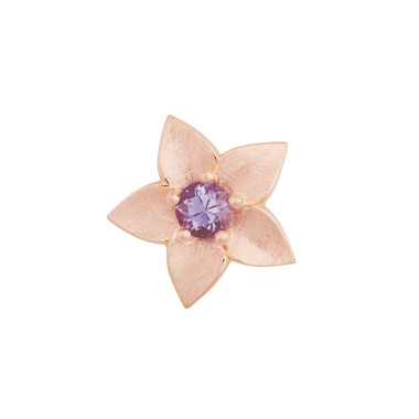 Accessoires/Sonstiges, Roségold, Bron Poppy Brosche