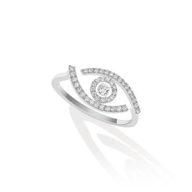 Ringe, Weißgold, Messika Lucky Eye Ring