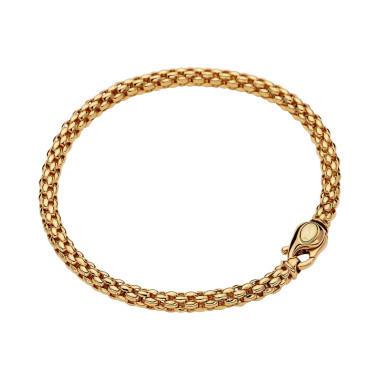 Gelbgold, Armschmuck, FOPE Solo Flex'it Armband
