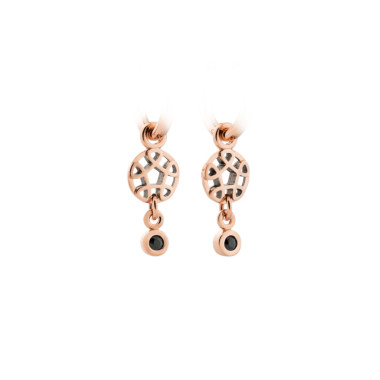         Roségold, Ohrringe, Bron Toujours Ajour Ohrschmuck