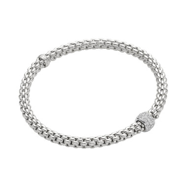         Weißgold, Armschmuck, FOPE Solo Flex'it Armband