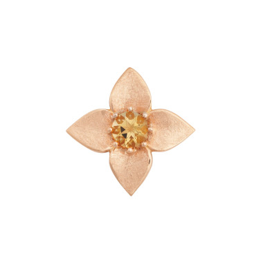 Accessoires/Sonstiges, Roségold, Bron Poppy Brosche