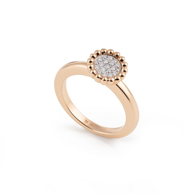 Ringe, Roségold, Al Coro Palladio Ring