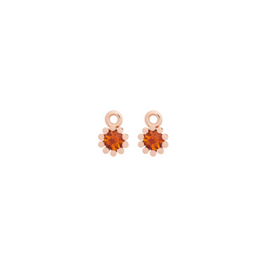 Ohrringe, Roségold, Bron Sprite Einhänger