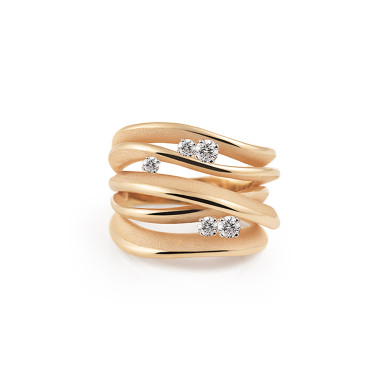 Ringe, Roségold, Annamaria Cammilli Firenze Icon Ring