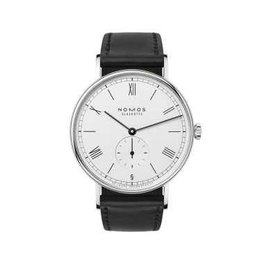 Damen- und Herrenuhr, Handaufzug, NOMOS Glashütte Ludwig 38 - 75 Jahre Grundgesetz