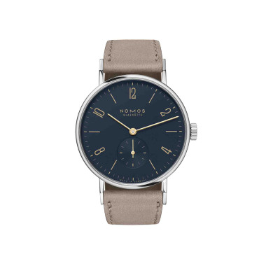 Handaufzug, NOMOS Glashütte Tangente nachtblau