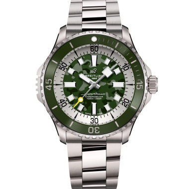Herrenuhr, Automatik, Breitling Superocean Automatic 46 Super Diver