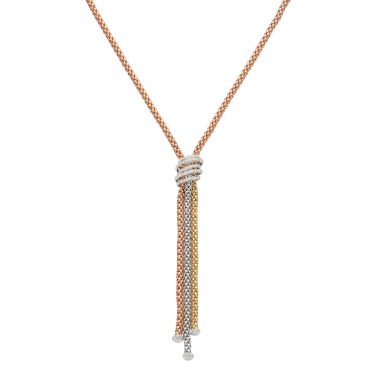 Halsschmuck, Weißgold, FOPE Solo Collier