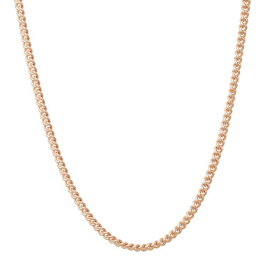 Halsschmuck, Roségold, Bron Lux Kette